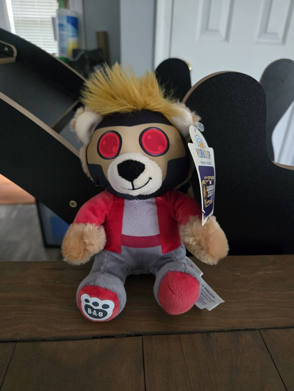 Build a Bear Guardians Of The Galaxy Star Lord Peter Quill New Plush